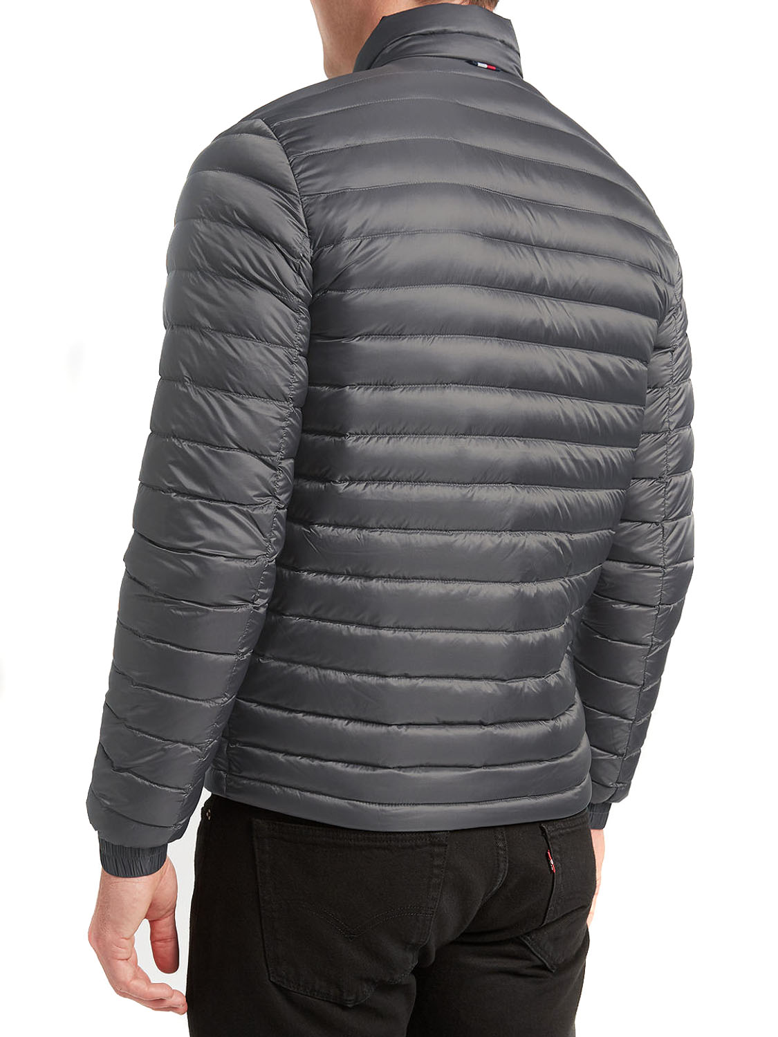 Tommy Hilfiger Chaqueta Hombre LW PACKABLE DOWN BOMBER Ligero Gris 3