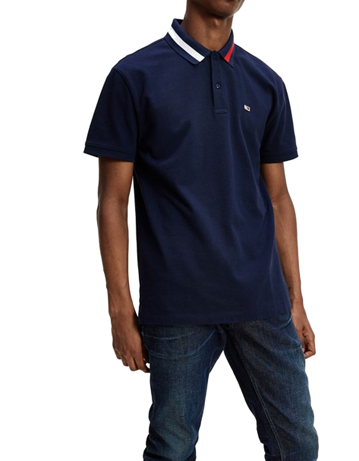 Tommy Hilfiger Polo homme SOPHISTICATED TIPPIN MW0MW20201-DW5 Bleu foncé 1